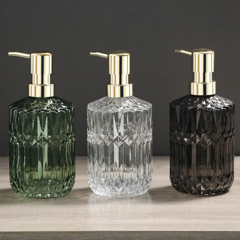 Modern Vintage Glass Soap Dispenser