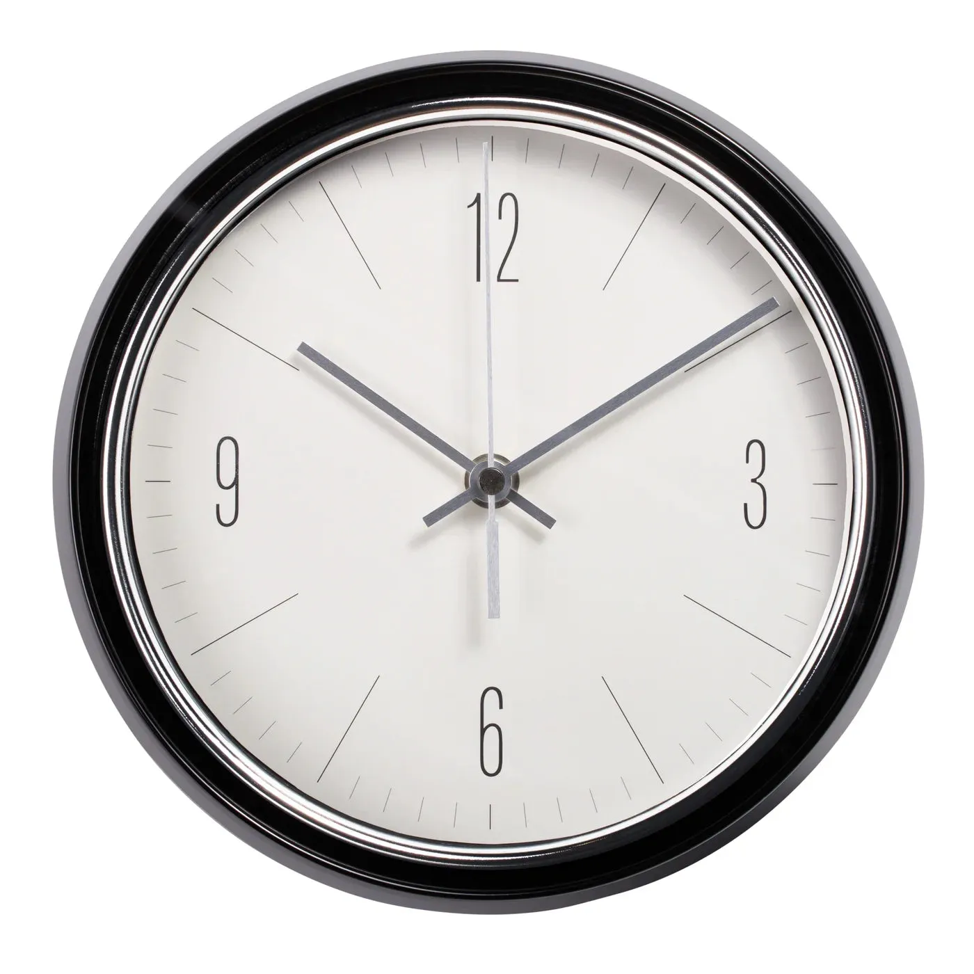 Oliver Black Retro Wall Clock