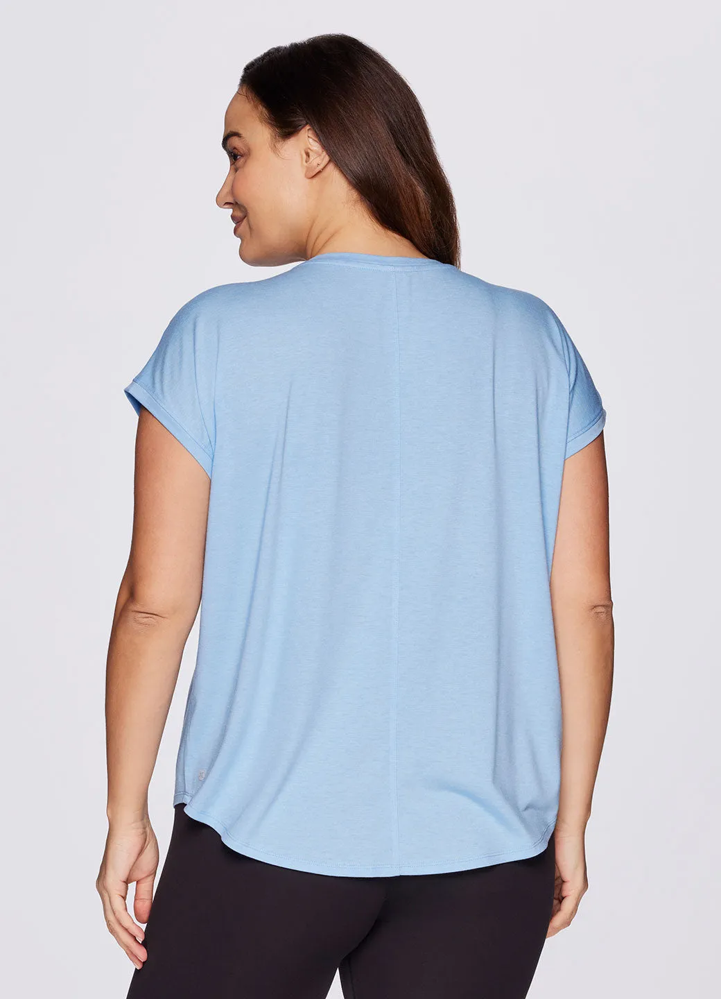 Plus Breezy Hi Low Tee