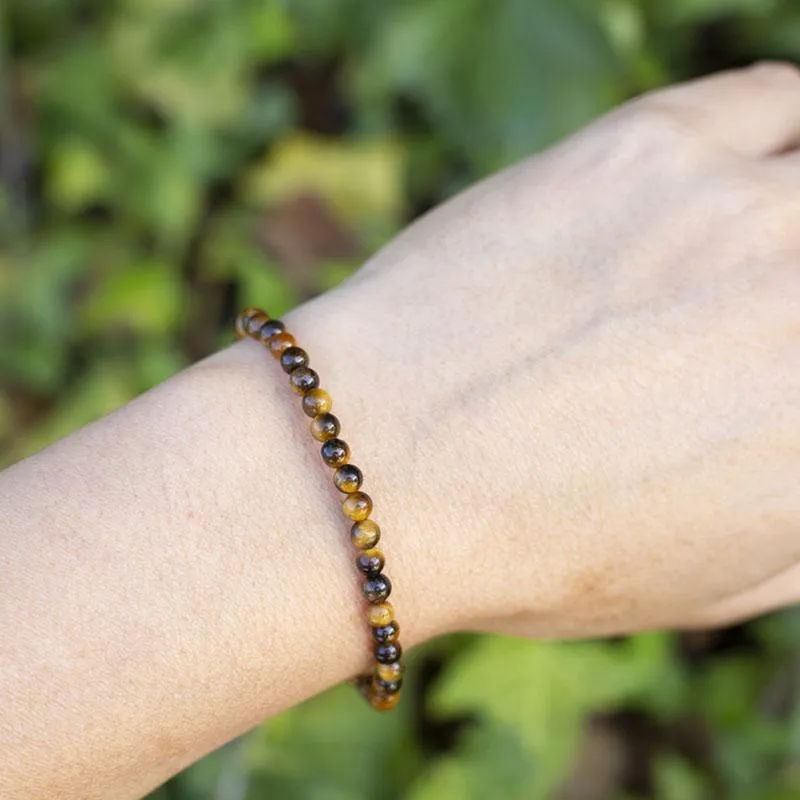 Prosperity Tiger's Eye Delicate Bracelet