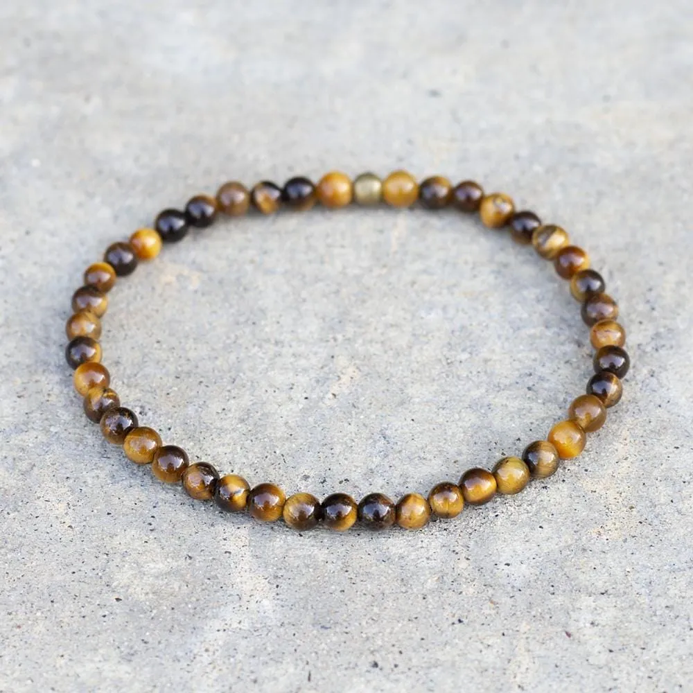 Prosperity Tiger's Eye Delicate Bracelet