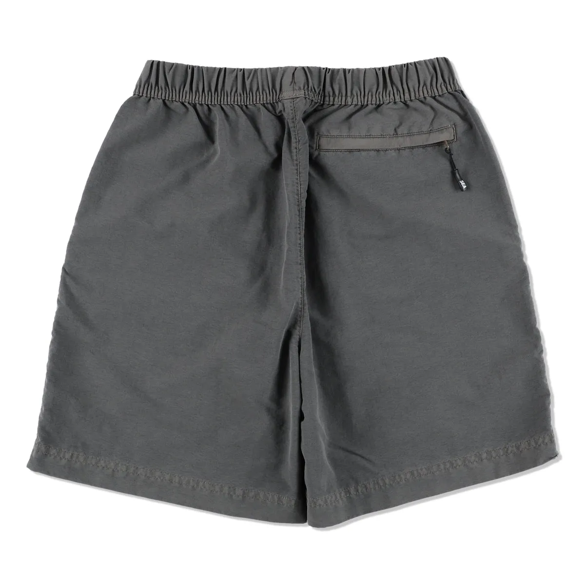 RETRO BROWN SHORTS / BLACK