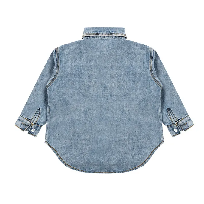 Retro Denim Top