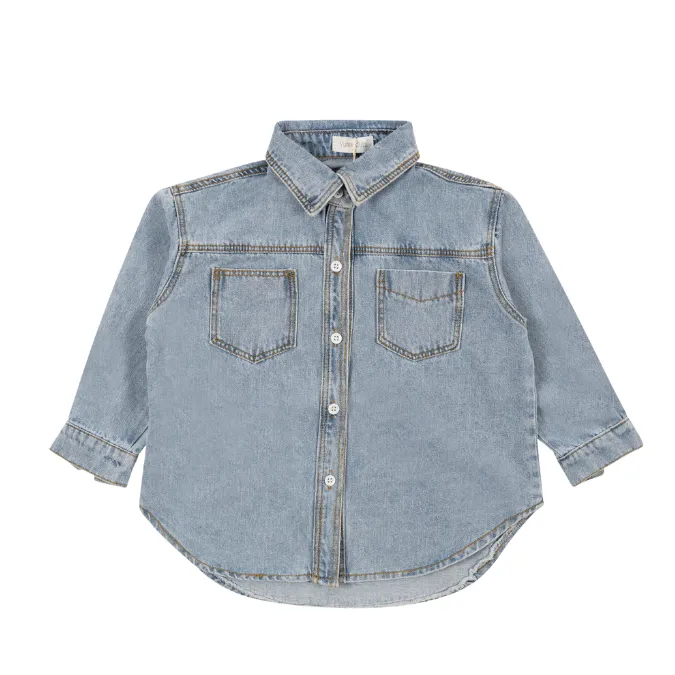 Retro Denim Top