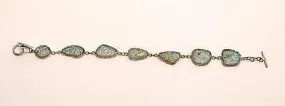 Roman Glass Bracelet Authentic&Luxurious With Certificate Sterling Silver 925 #1