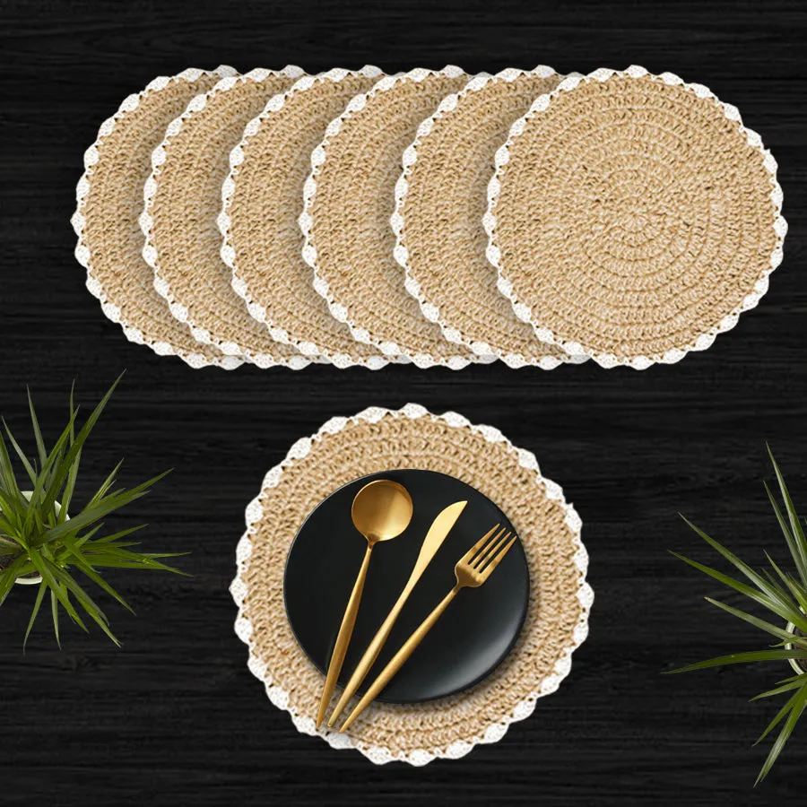 Rustic & Boho Styled Jute Placemats