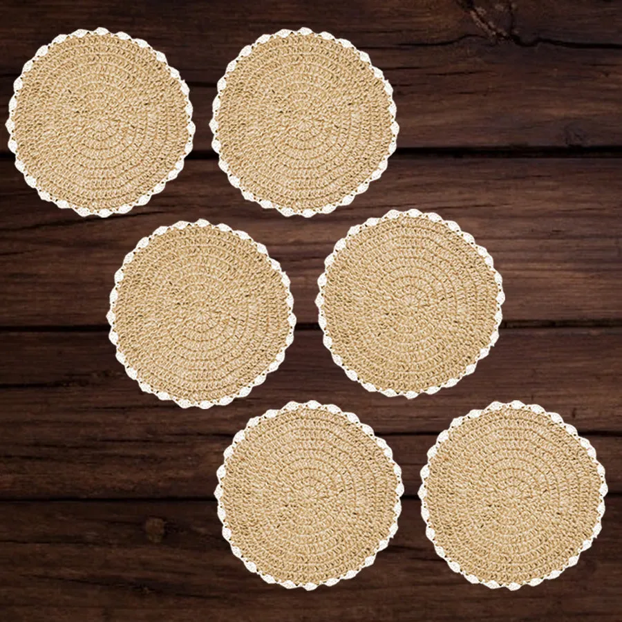 Rustic & Boho Styled Jute Placemats