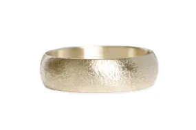 Rustic Gravel Half Round Band