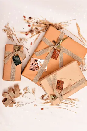 Rustic Style Gift Wrap