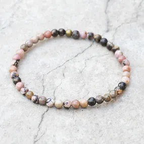 Self Love Rhodonite Delicate Bracelet