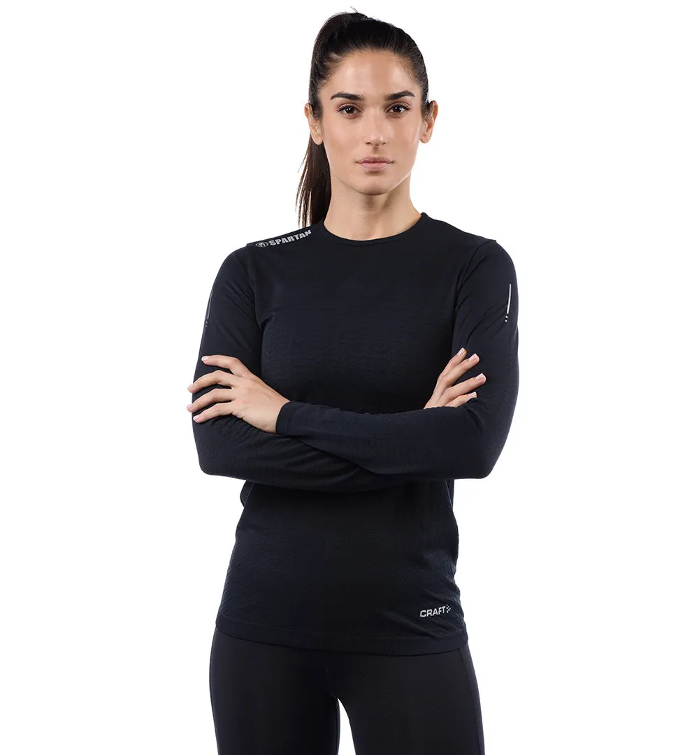 SPARTAN by CRAFT Urban Run Fuseknit LS Tee - Women's