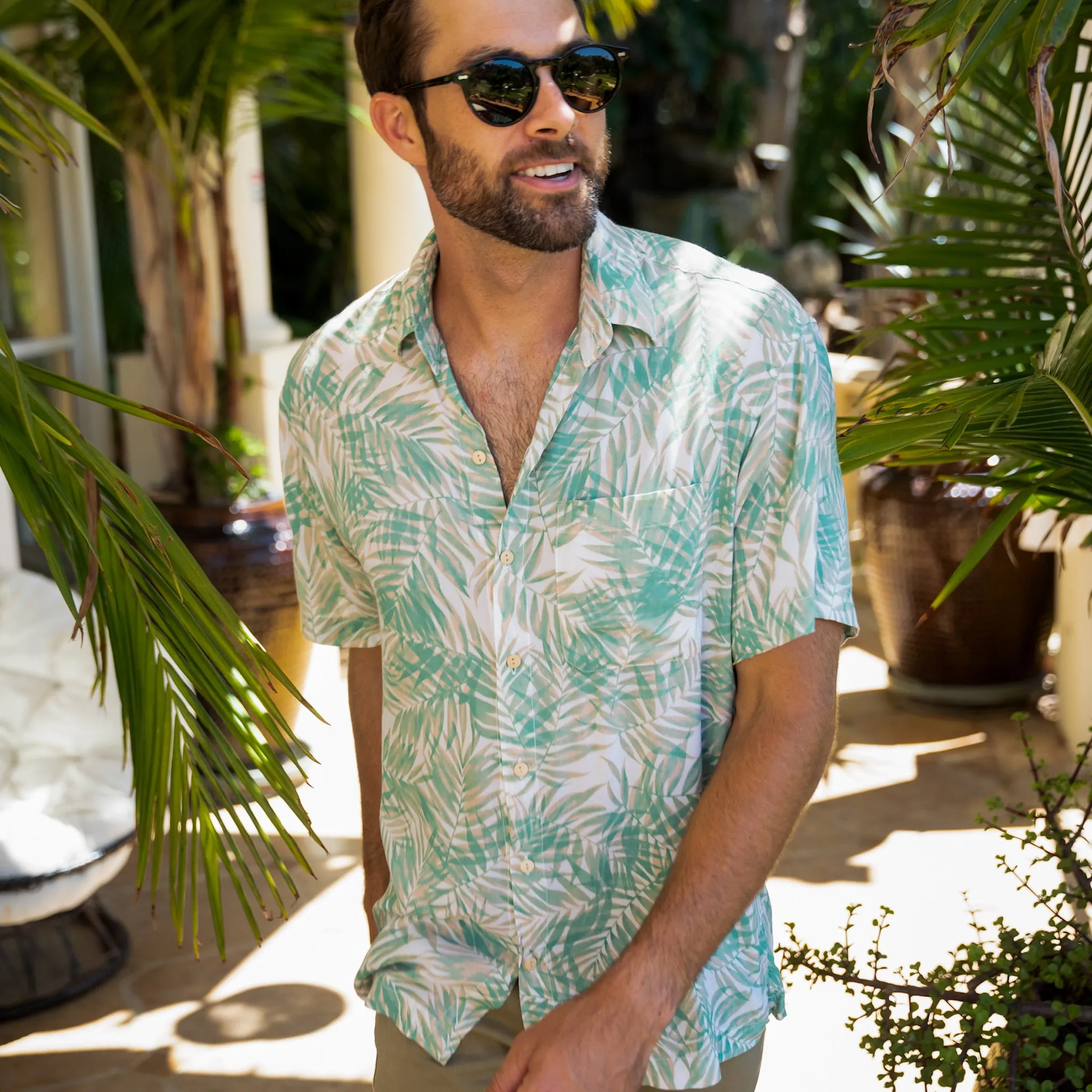 The Breezy Tropics - Short Sleeve Shirt