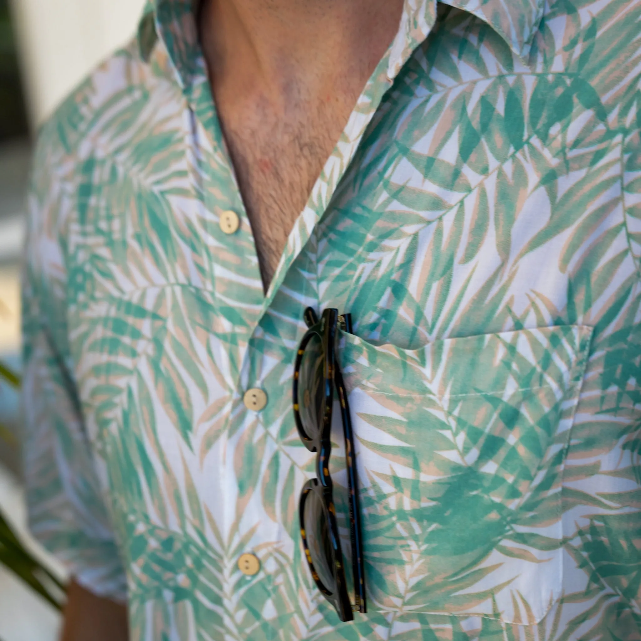 The Breezy Tropics - Short Sleeve Shirt