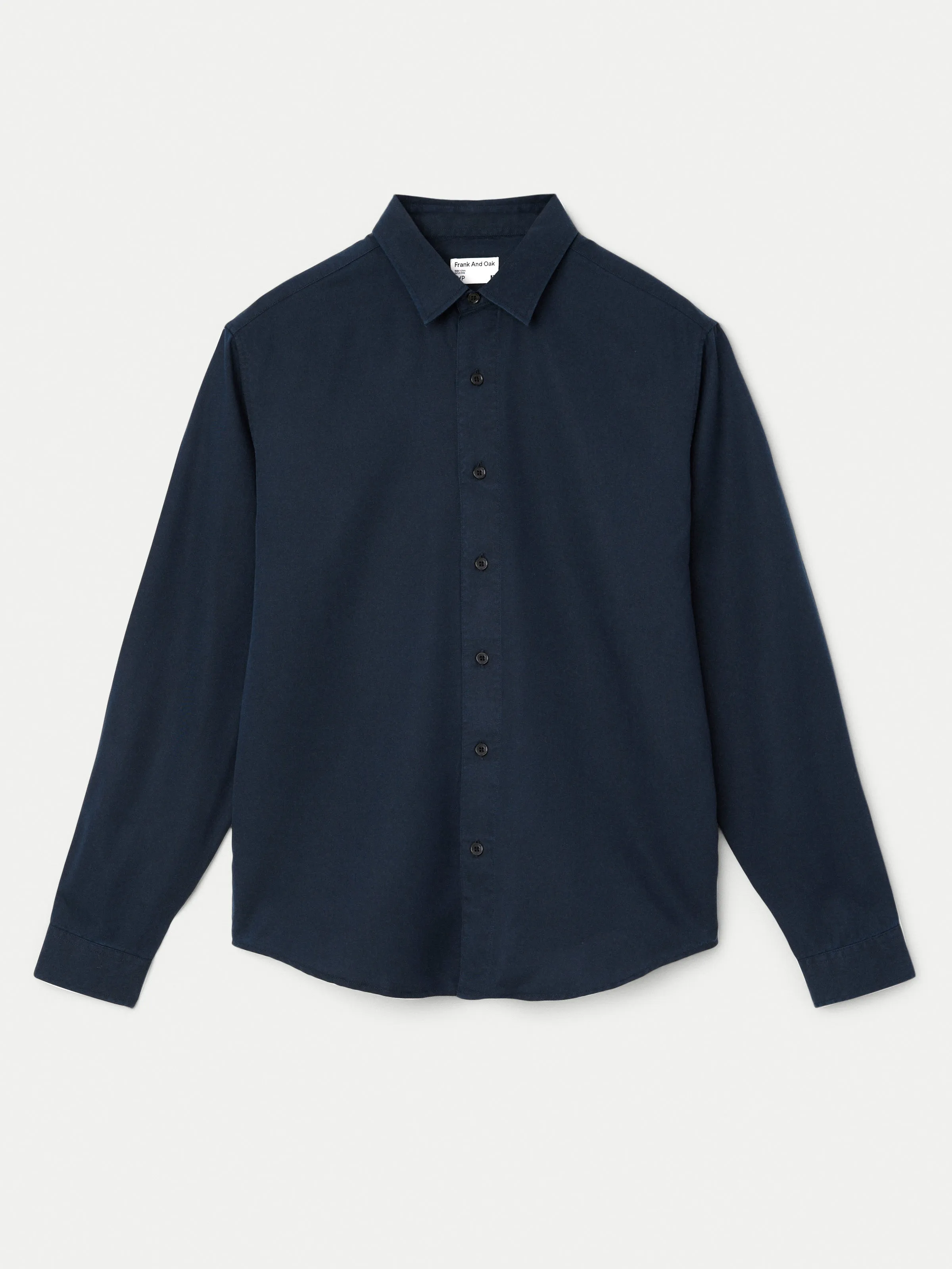 The Fluid Dress Shirt in Deep Blue