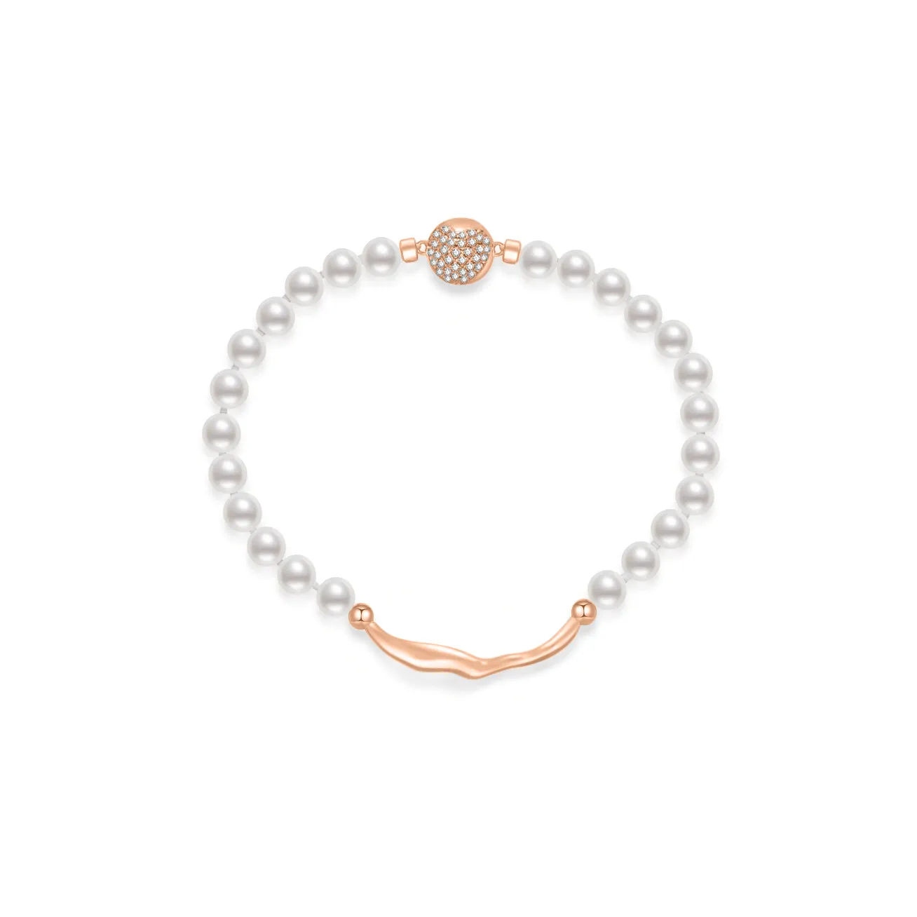 Top Grade Freshwater Pearl Bracelet WB00194 | FLUID