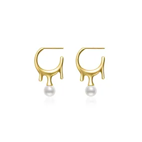 Top Grade Freshwater Pearl Earrings WE00650 | FLUID