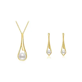 Top Grade Freshwater Pearl Jewelry Set WS00102 | FLUID