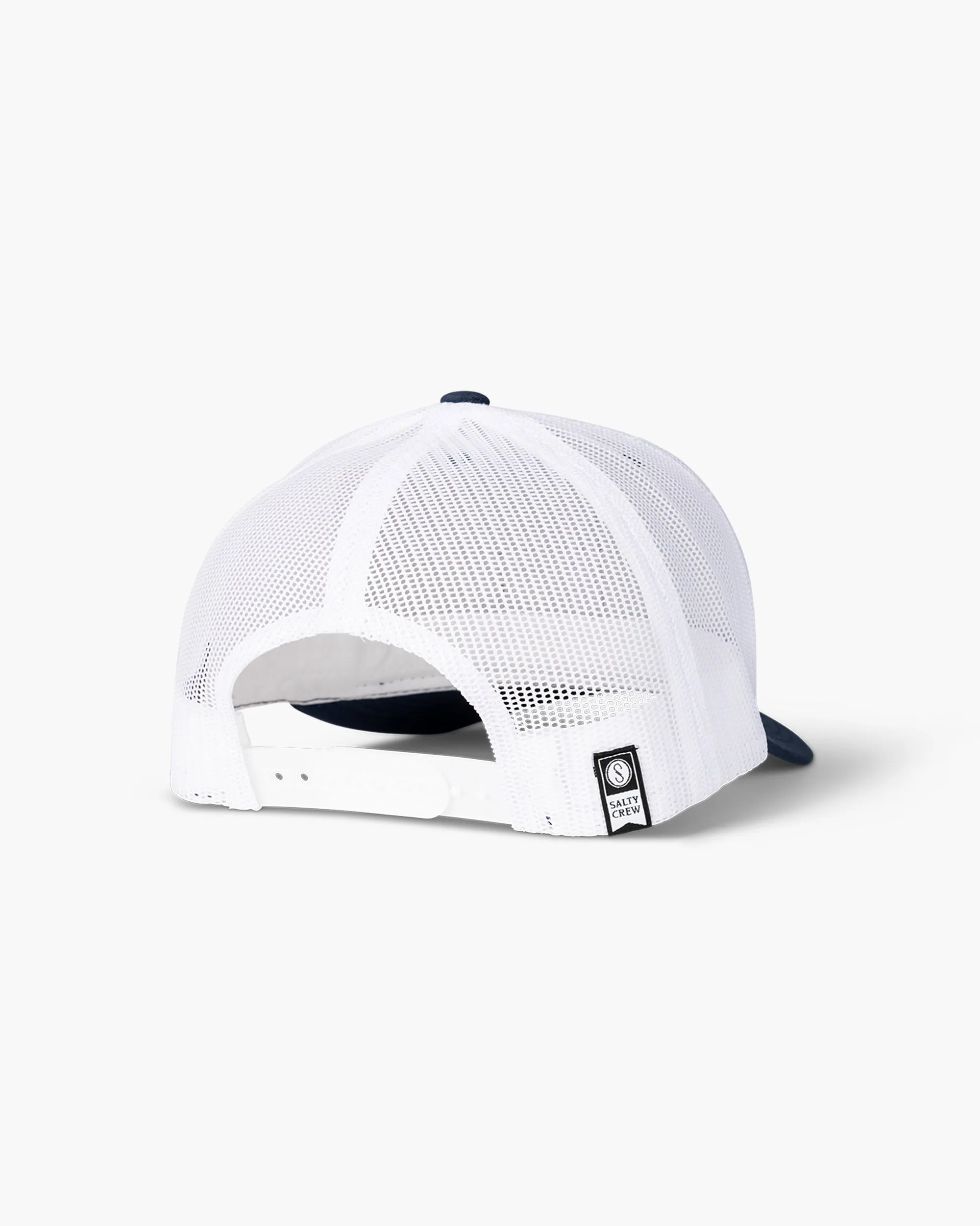 Topstitch Navy/White Retro Trucker