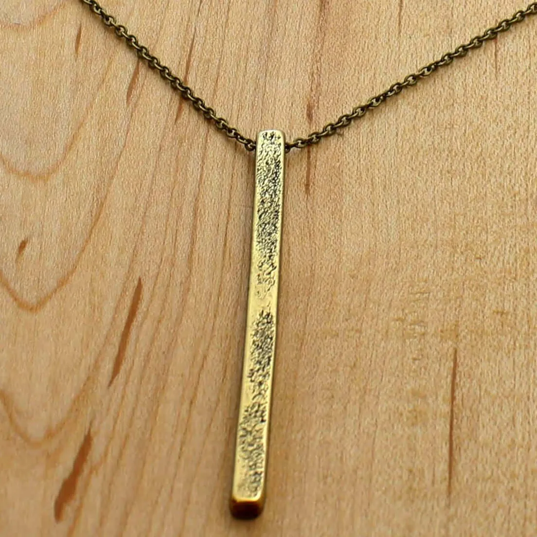 Twig Long Layered Necklace