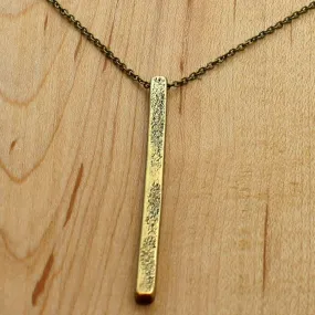 Twig Long Layered Necklace